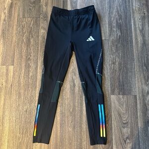 Adidas Black Slim Fit Track Pants
